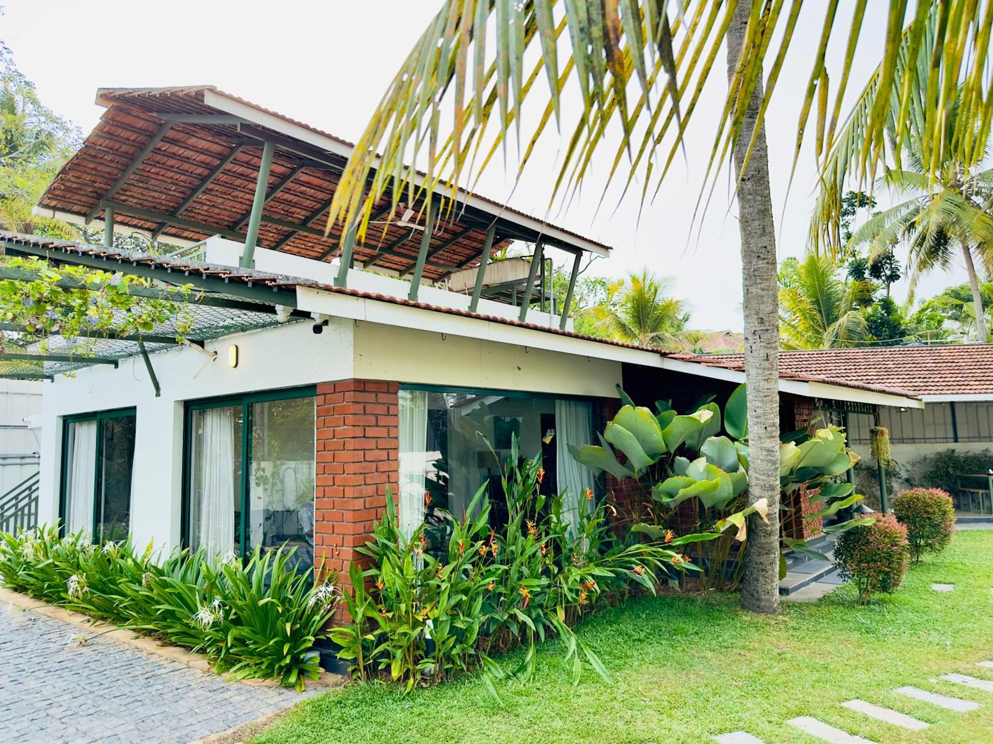 Bamboonest Riverside Villa Kochi Kültér fotó